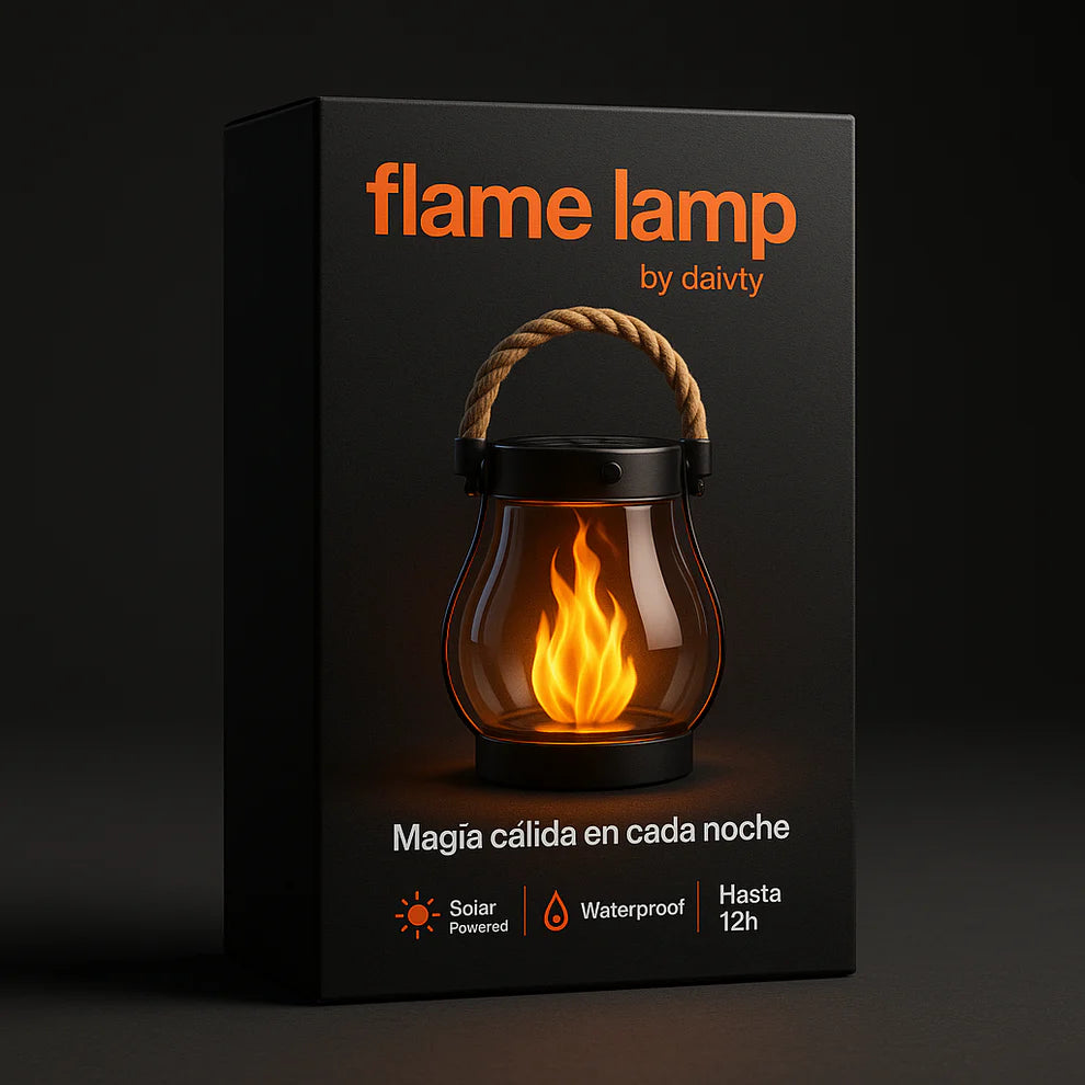 The Flame Lamp™ - Momentos cálidos, transforma tu noche sin humo ni fuego