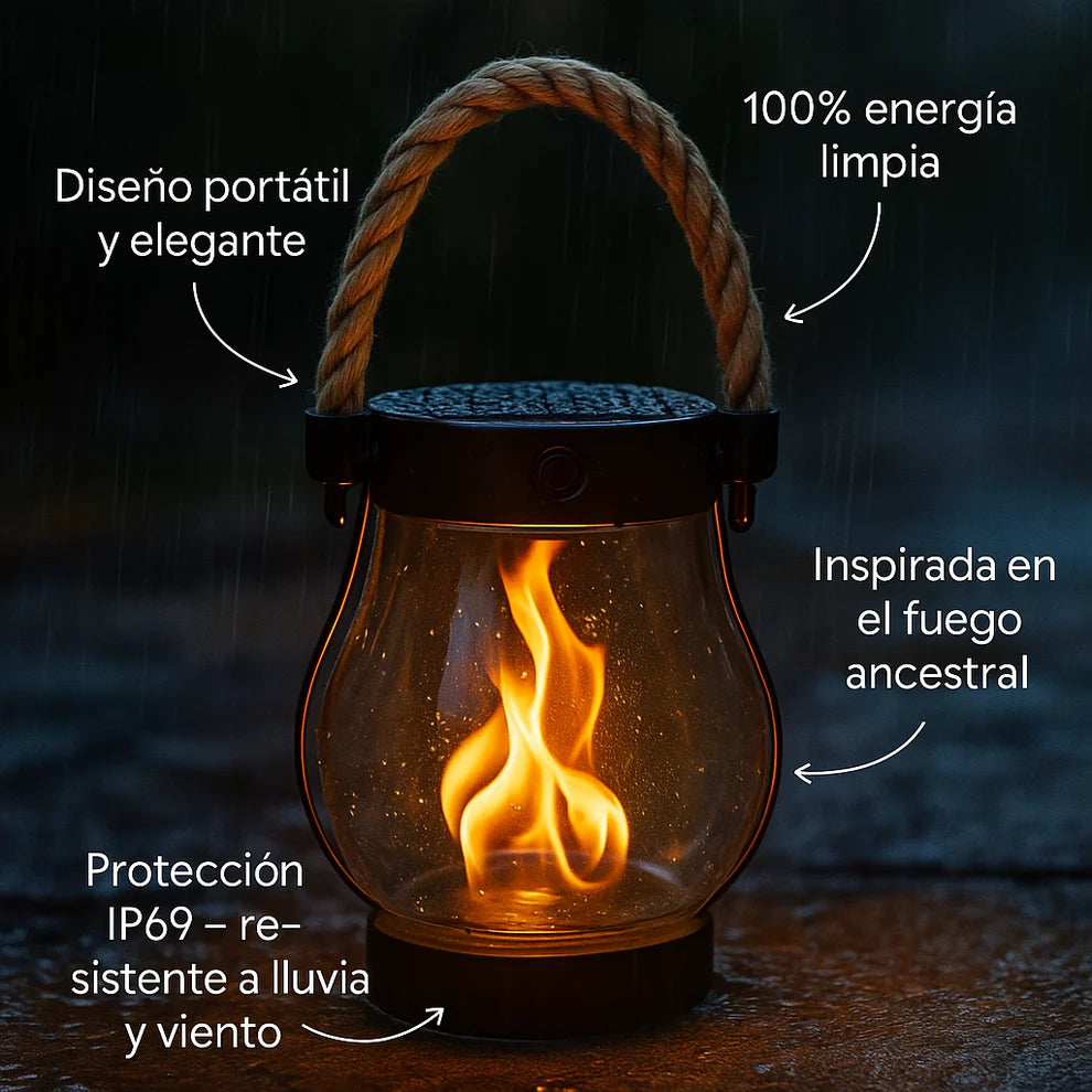 The Flame Lamp™ - Momentos cálidos, transforma tu noche sin humo ni fuego