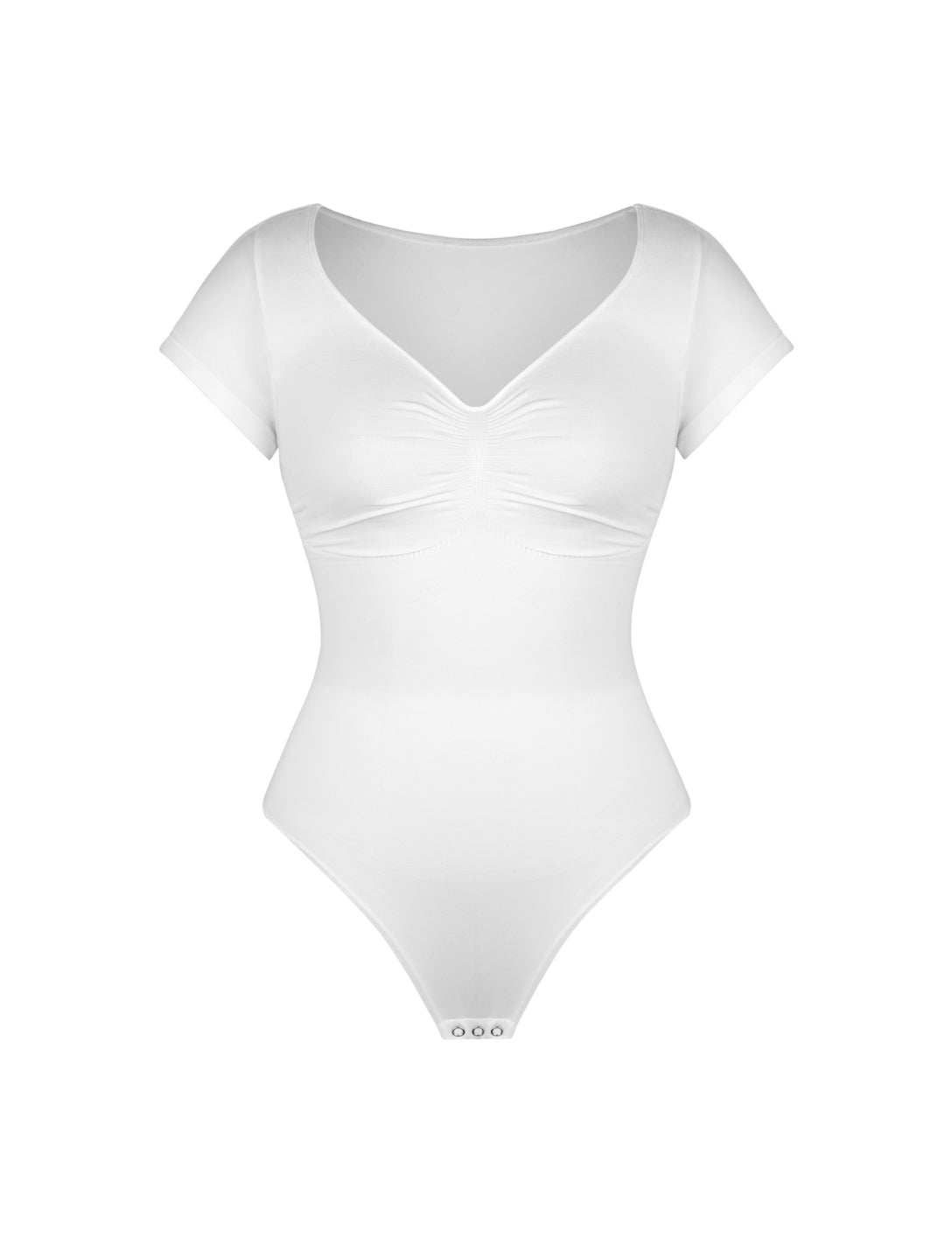 Body modelador com decote em V