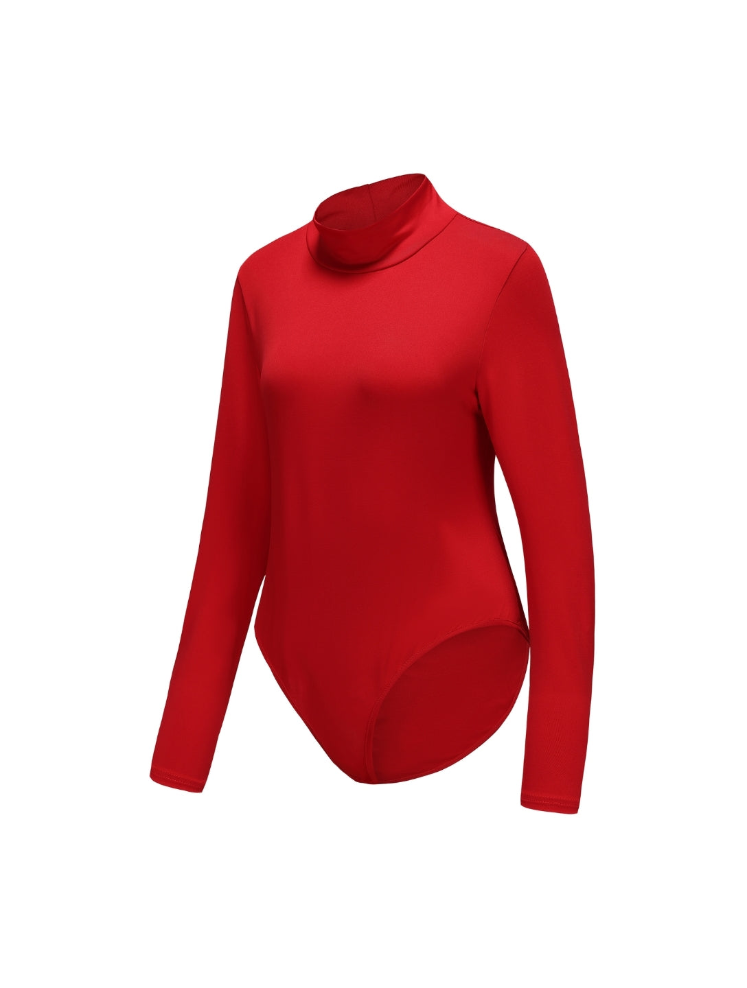 Body de manga comprida com gola alta