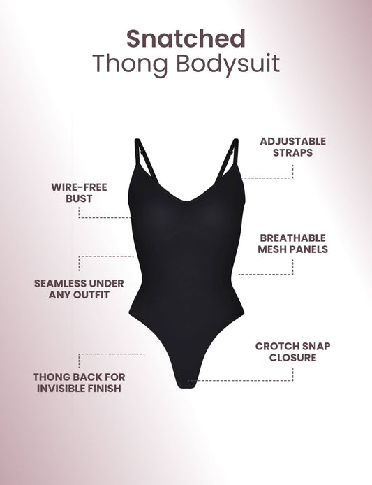 Bodysuit fio dental arrebatado