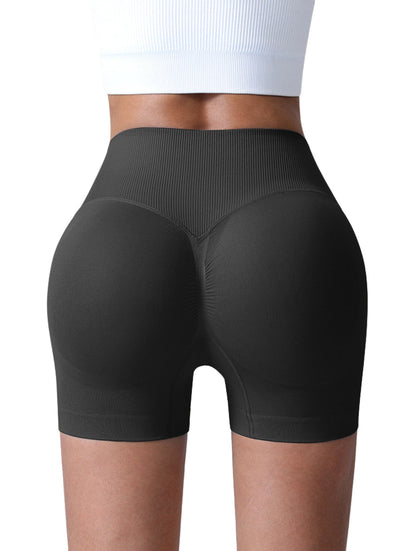 Shorts Sculpt com cintura V e franzido