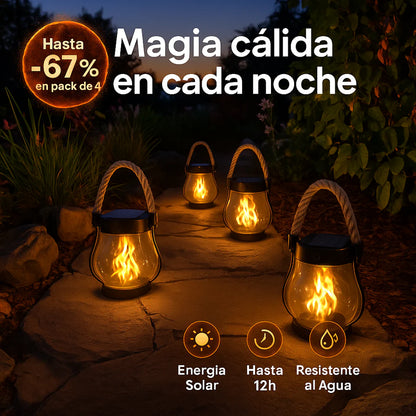 The Flame Lamp™ -  Momentos cálidos, transforma tu noche sin humo ni fuego