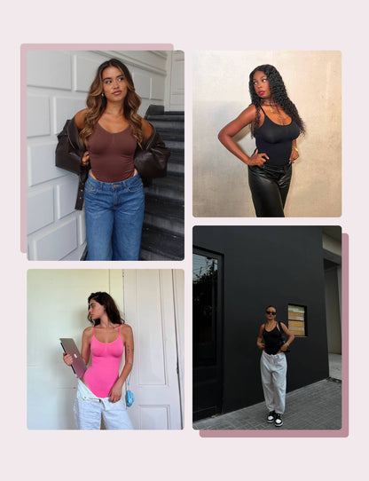 Bodysuit fio dental arrebatado