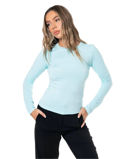 Camiseta manga longa para bebê