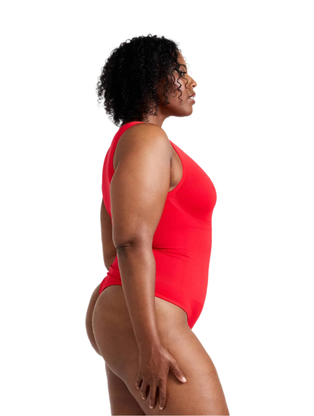 Body fio dental com decote redondo