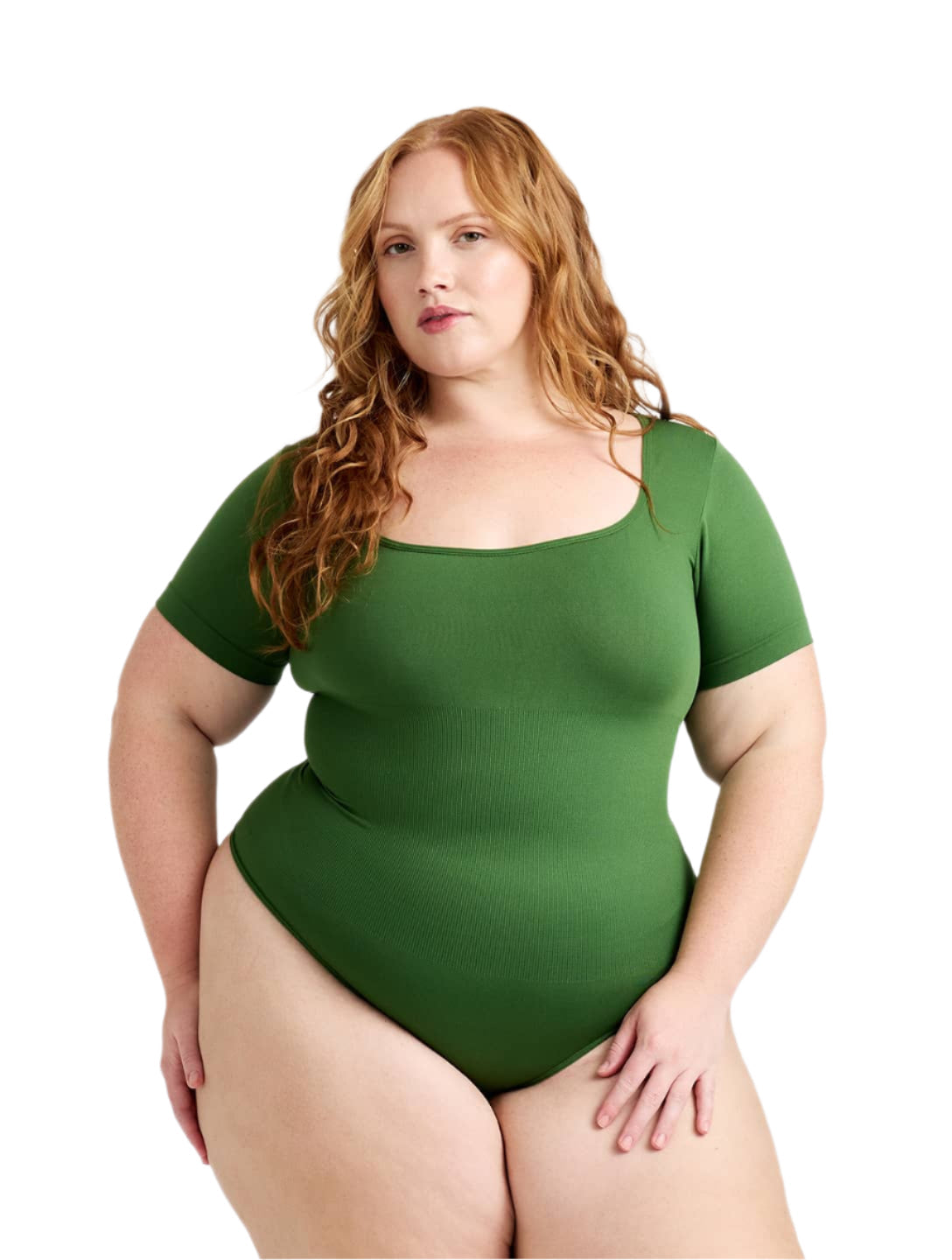 Body fio dental com decote quadrado