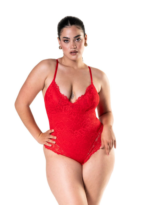 Body Shapewear com renda