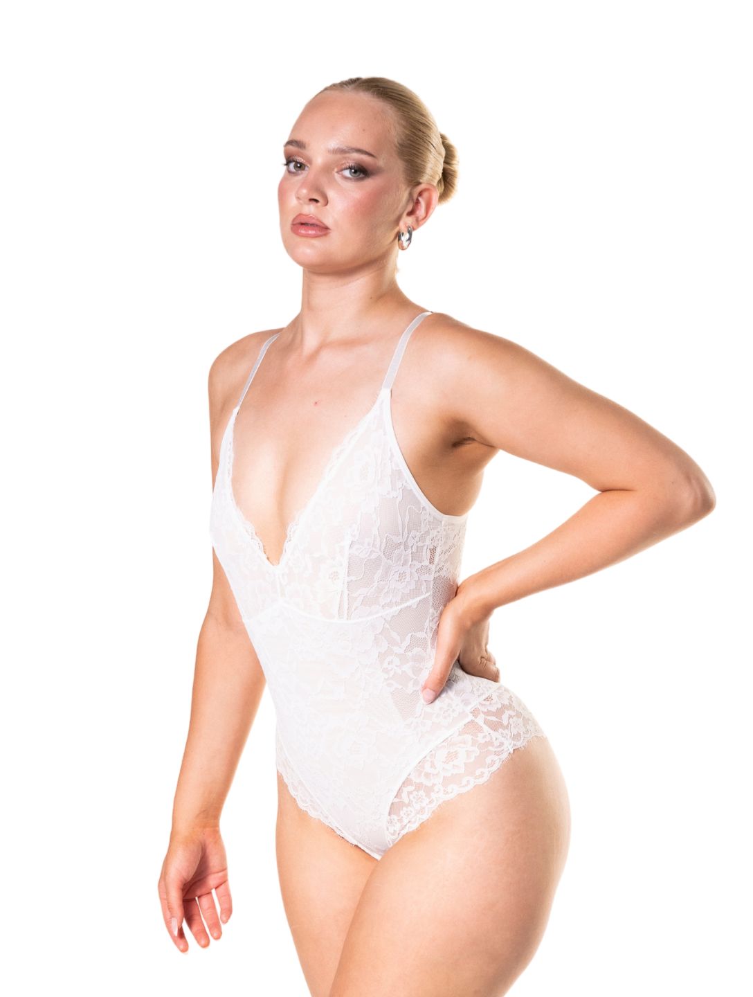 Body Shapewear com renda